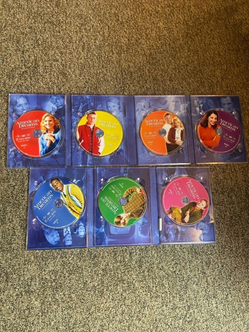 American Dreams Extended Music Edition 7 DVD - Colorful Back Cover